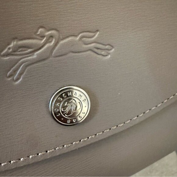 Longchamp Le Pliage City shoulder tote bag in the color taupe Large - Picture 8 of 16